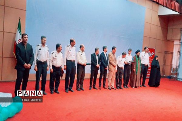 مراسم تجلیل از کاراته کاران آکادمی بهاران در فشافویه