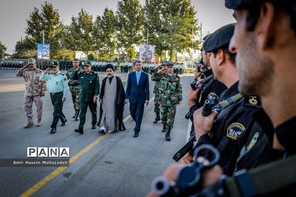 صبحگاه مشترک نیروهای مسلح به مناسبت آغاز هفته نیروی انتظامی در ارومیه