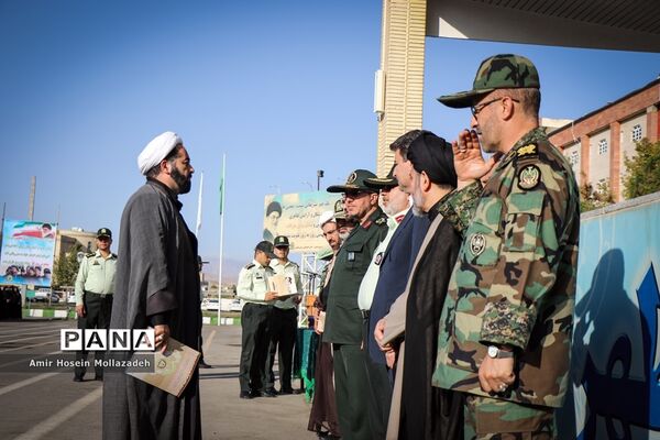 صبحگاه مشترک نیروهای مسلح به مناسبت آغاز هفته نیروی انتظامی در ارومیه