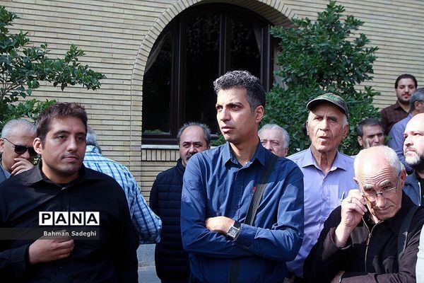 مراسم تشییع مرحوم  بهرام شفیع