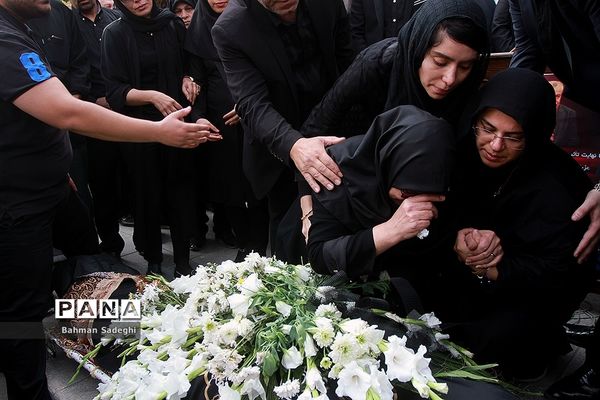 مراسم تشییع مرحوم  بهرام شفیع