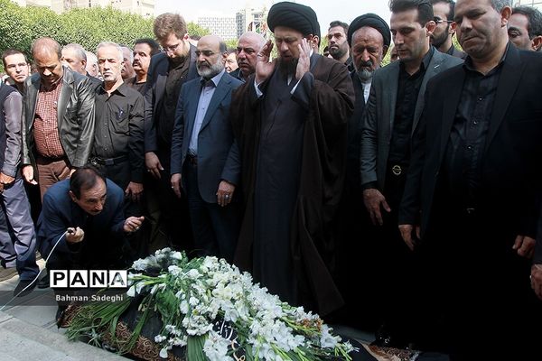 مراسم تشییع مرحوم  بهرام شفیع