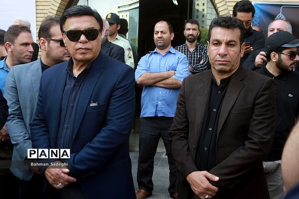 مراسم تشییع مرحوم  بهرام شفیع