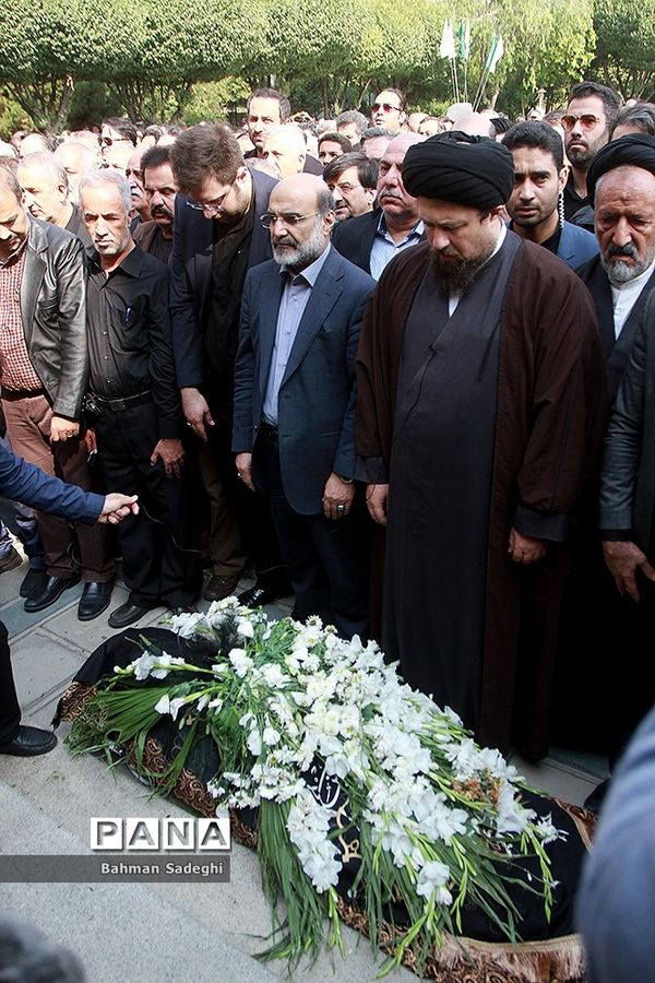 مراسم تشییع مرحوم  بهرام شفیع