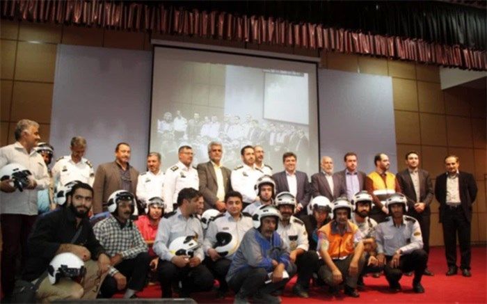 برگزاری همایش موتورسواران قانونمند درفشافویه