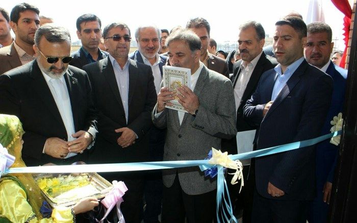 بهره برداری از مدرسه 9 کلاسه ابرار