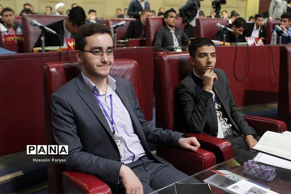 افتتاح نهمین دوره مجلس دانش آموزی