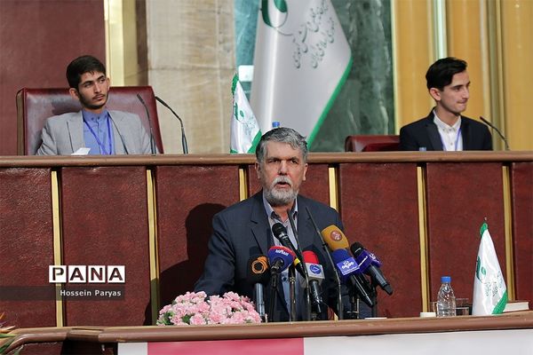 افتتاح نهمین دوره مجلس دانش آموزی