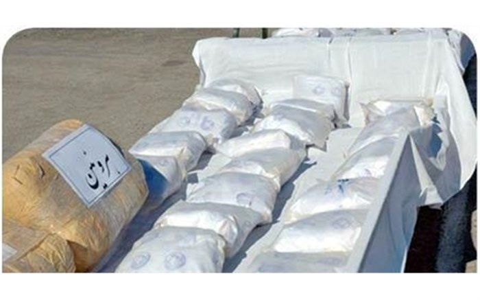 توقیف بزرگترین محموله هروئین در کشور