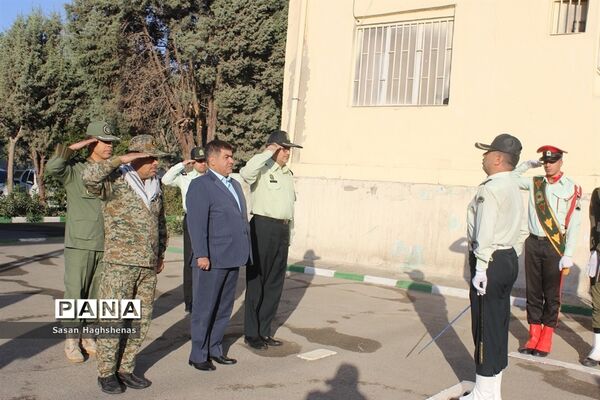 صبحگاه مشترک فرماندهی نیروی انتظامی اسلامشهر