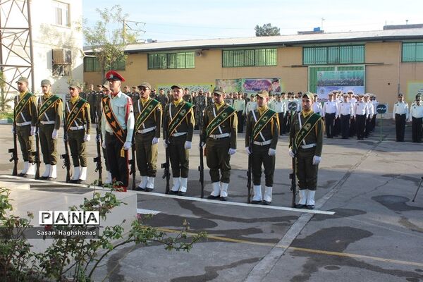 صبحگاه مشترک فرماندهی نیروی انتظامی اسلامشهر