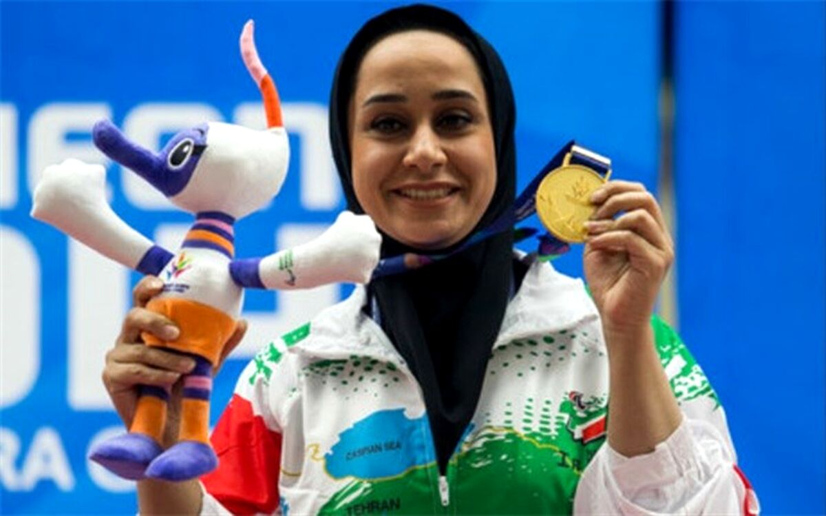 بازی‌های پارا آسیایی جاکارتا؛ ساره جوانمردی در مدال طلا دبل کرد