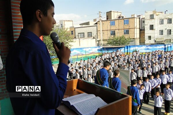 مراسم هیات انصارالمهدی (عج) در شهر قدس