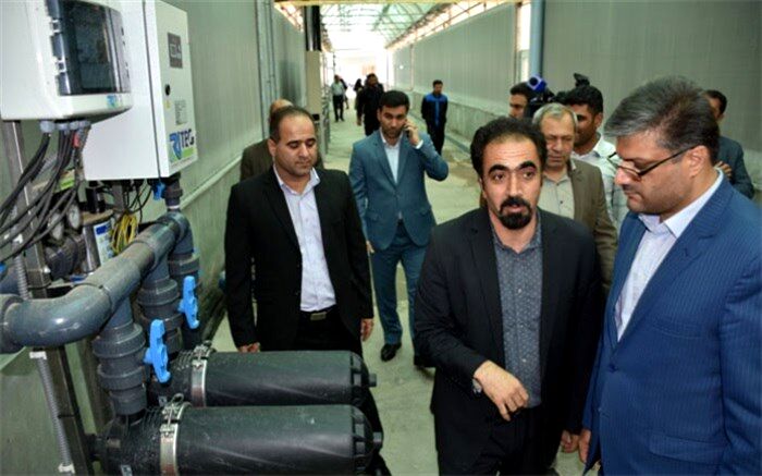 بازدید فرماندار پاکدشت از مجتمع تولیدی گلفام