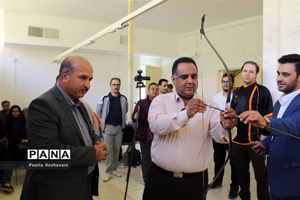 مسابقه تیر و کمان اصحاب رسانه شیراز