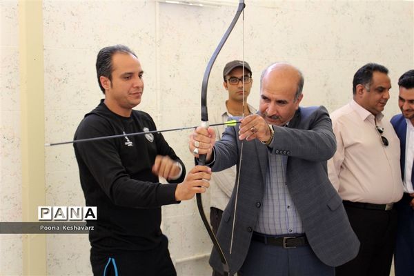 مسابقه تیر و کمان اصحاب رسانه شیراز
