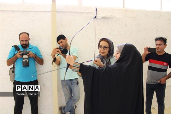 مسابقه تیر و کمان اصحاب رسانه شیراز