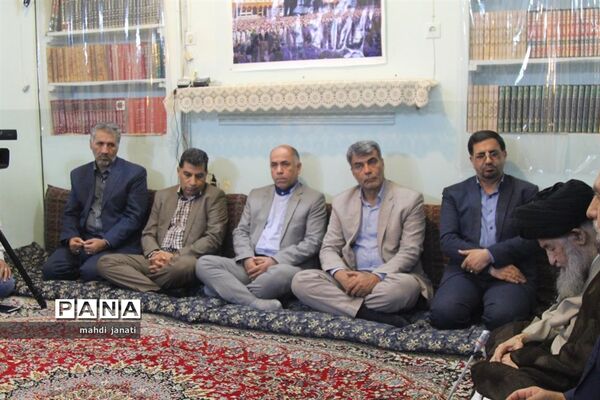 دیدار با حضرت آیت الله علوی گرگانی به مناسبت هفته پیوند اولیاء و مربیان