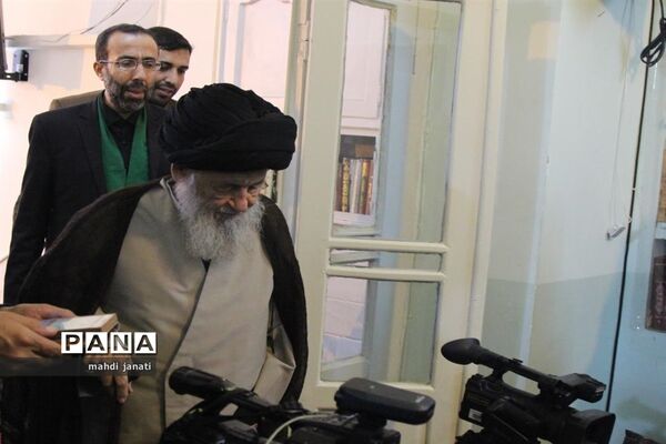 دیدار با حضرت آیت الله علوی گرگانی به مناسبت هفته پیوند اولیاء و مربیان