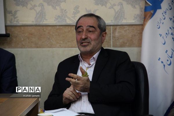 آیین معارفه رضایی سرپرست حراست اداره کل آموزش و پرورش استان قم