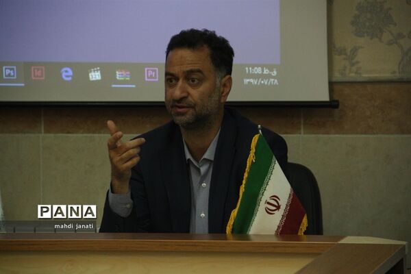 آیین معارفه رضایی سرپرست حراست اداره کل آموزش و پرورش استان قم