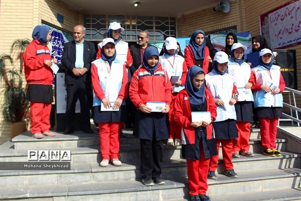 مراسم هفته بیمه سلامت و تربیت بدنی در مدارس آذربایجان شرقی