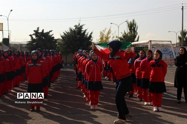 مراسم هفته بیمه سلامت و تربیت بدنی در مدارس آذربایجان شرقی