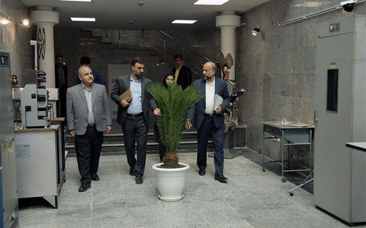 بازدید رئیس سازمان سینمایی از ساختمان جدید فیلمخانه ملی ایران
