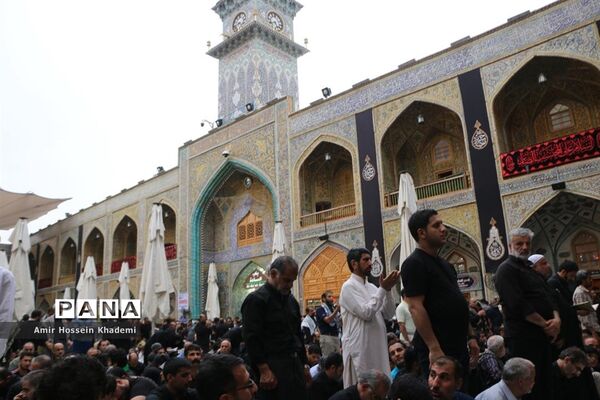 حرم حضرت علی (ع) در نجف اشرف میزبان زائران اربعین حسینی