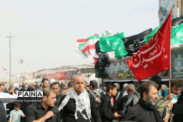 خدمت‌رسانی موکب حضرت علی اصغر (ع) مازندران به زائران اربعین