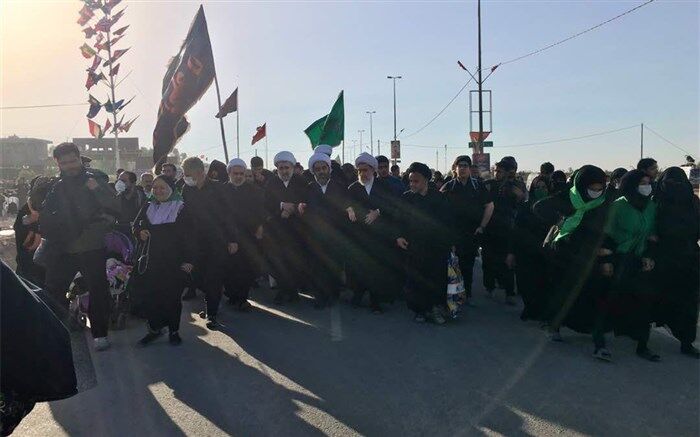 راهپیمایی عظیم اربعین حسینی از نجف تا کربلا