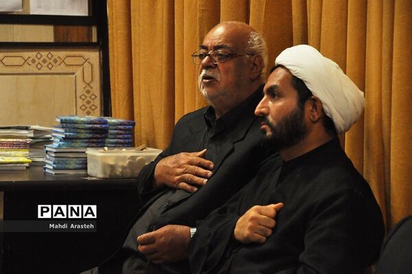 مراسم صبح اربعین در مجتمع ابن حسام بیرجند