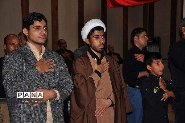 مراسم شب اربعین در مجتمع ابن حسام بیرجند
