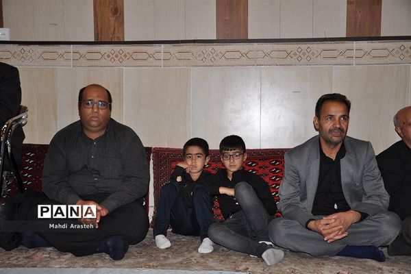 مراسم شب اربعین در مجتمع ابن حسام بیرجند