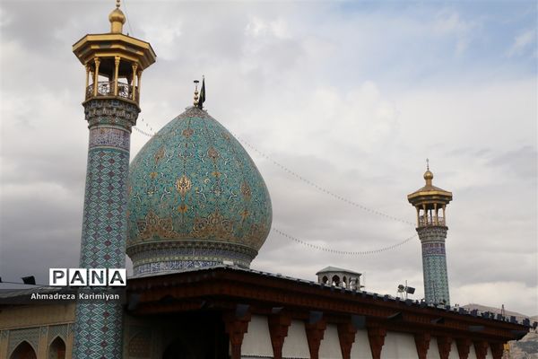 برگزاری مراسم عزاداری اربعین حسینی در شاهچراغ