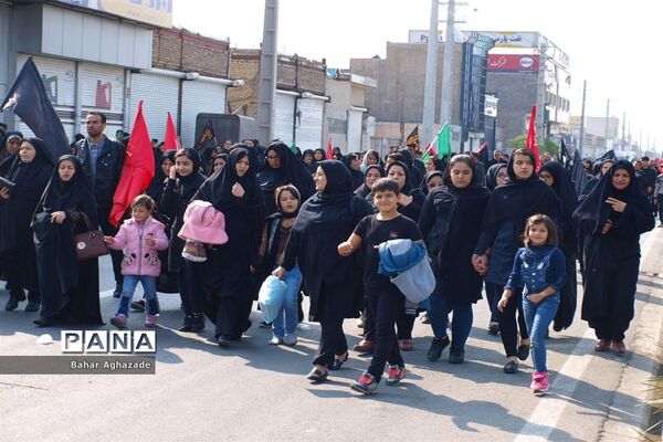 حماسه باشکوه اربعین حسینی در فشافویه