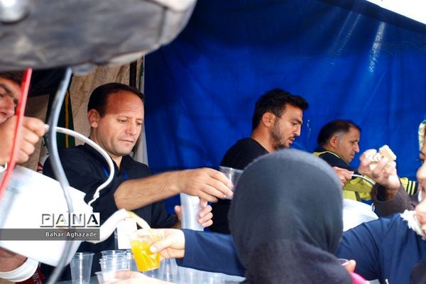 حماسه باشکوه اربعین حسینی در فشافویه