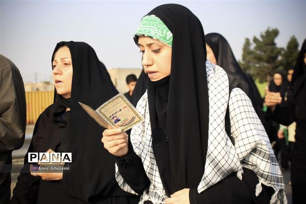 پیاده‌روی جاماندگان اربعین حسینی در تهران - ۲