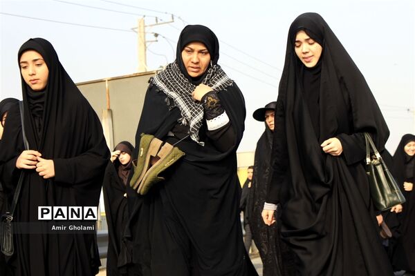 پیاده‌روی جاماندگان اربعین حسینی در تهران - ۲