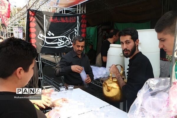 شورحسینی در راهپیمایی  جاماندگان کربلای حسینی