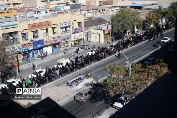 پیاده‌روی جاماندگان کربلا از مصلی تا وادی رحمت تبریز