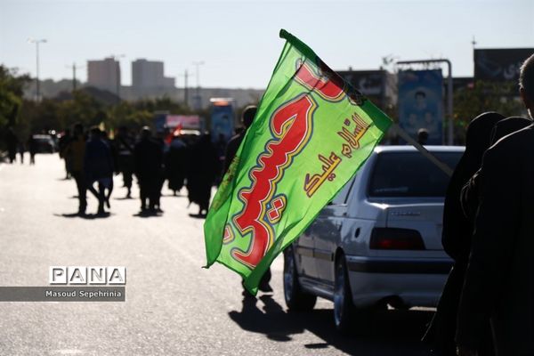 پیاده‌روی جاماندگان کربلا از مصلی تا وادی رحمت تبریز