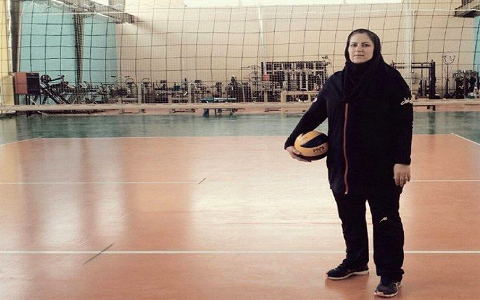 بانوی والیبالیست مهابادی مربی تیم ملی امید شد