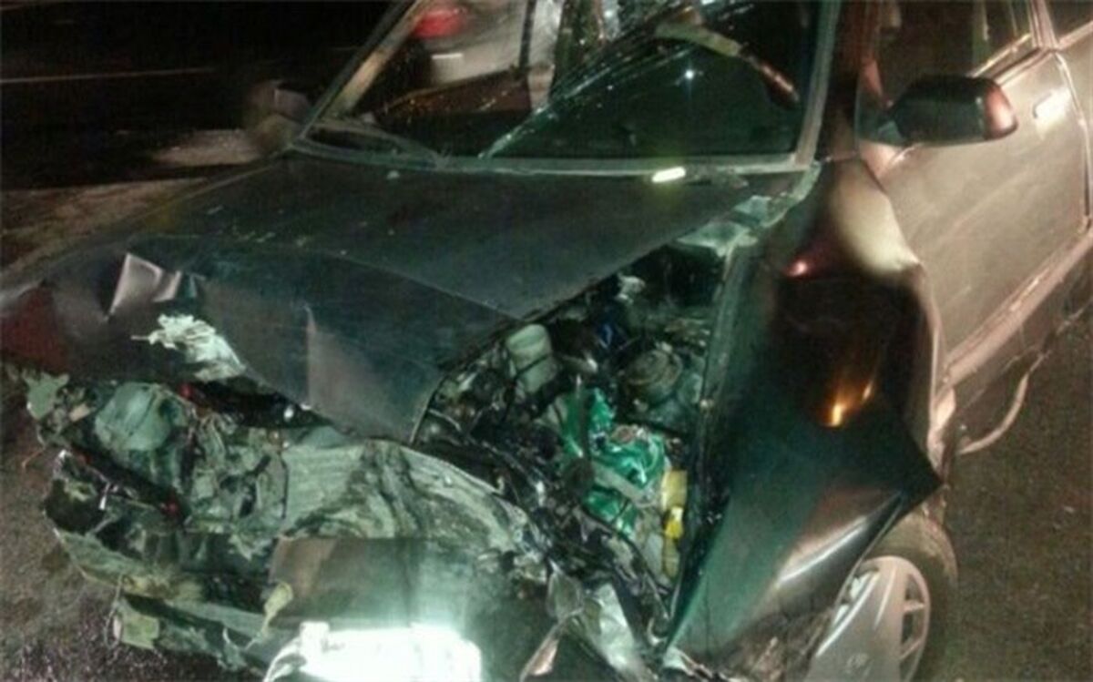 حادثه رانندگی در جاده چالوس