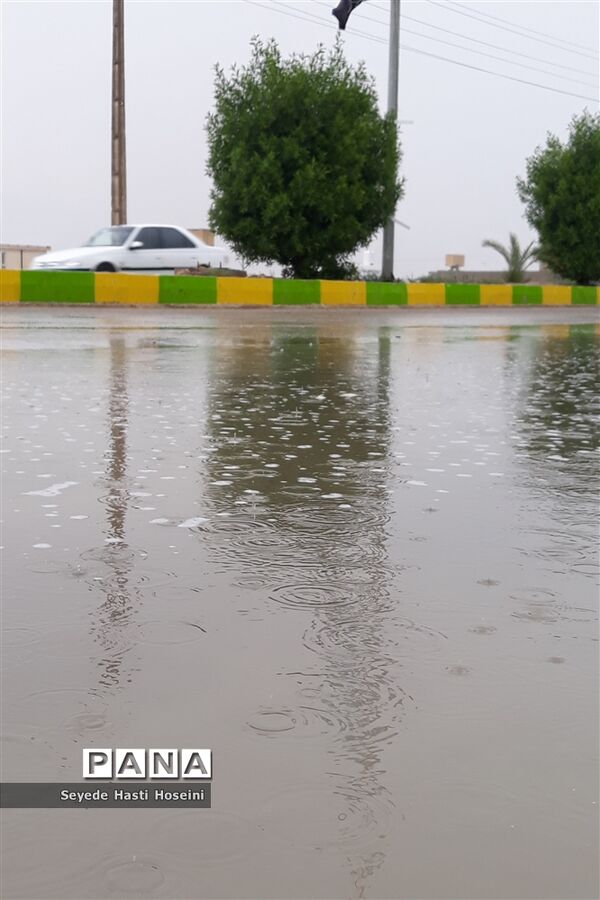طراوت باران پاییزی در گله دار