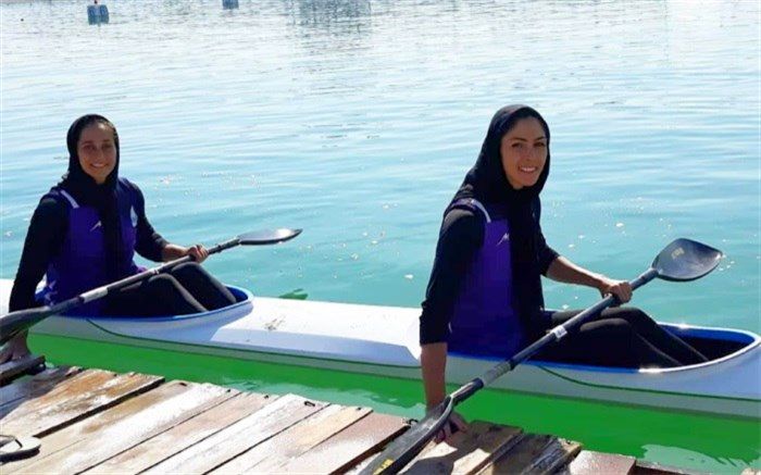 قایقرانی قهرمانی زیر 23 سال و جوانان آسیا؛ کایاک دو نفره پسران و دختران ایران طلایی شد