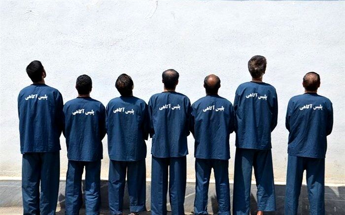 دستگیری 7سارق حرفه ای منزل و خانه باغ در بوکان