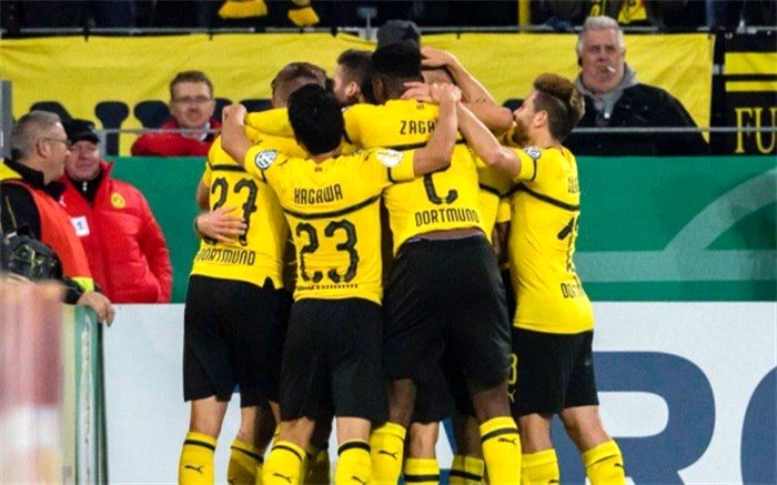 جام حذفی آلمان؛ صعود ناپولئونی  دورتموندبه یک چهارم نهایی