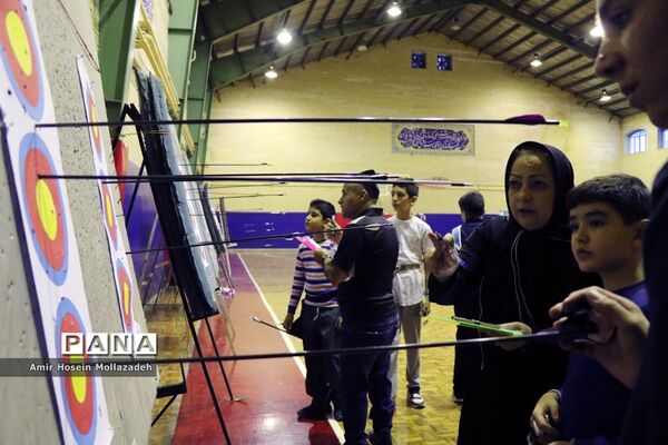 مسابقات استعدادیابی نخبگان تیراندازی با کمان در ارومیه