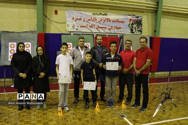 مسابقات استعدادیابی نخبگان تیراندازی با کمان در ارومیه